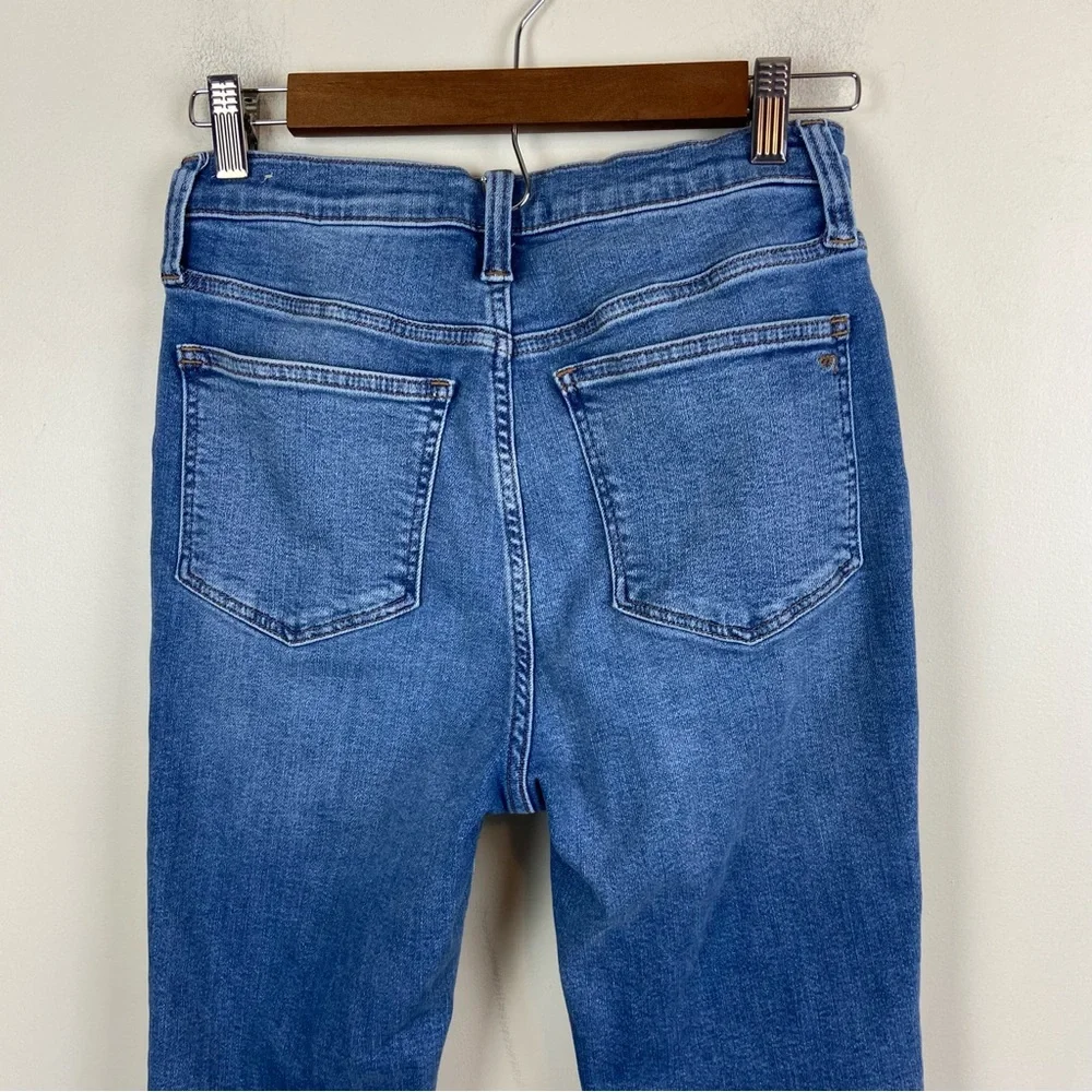 Madewell Medium Wash Cali Demi Boot Denim Jeans Classic‎ Size 26 Normcore Casual